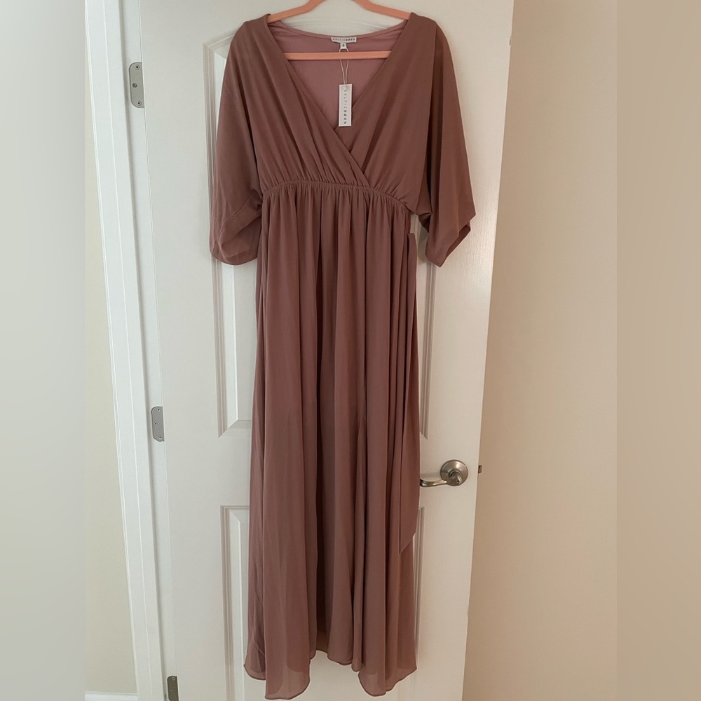 NWT Baltic Born Pink Maxi Dress, size small